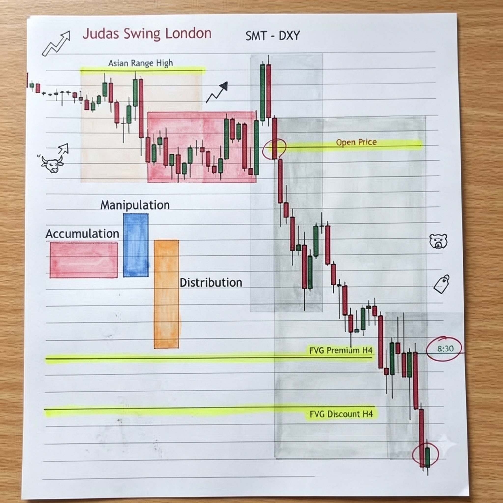 Judas Swing London — Acumulare, Manipulare, Distribuție